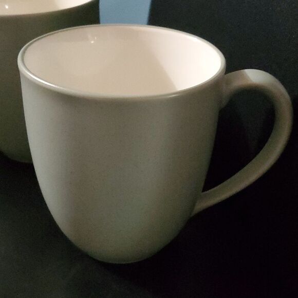 TWO Noritake stoneware colorways green 8485 mug coffee cup cups - Picture 2 of 9